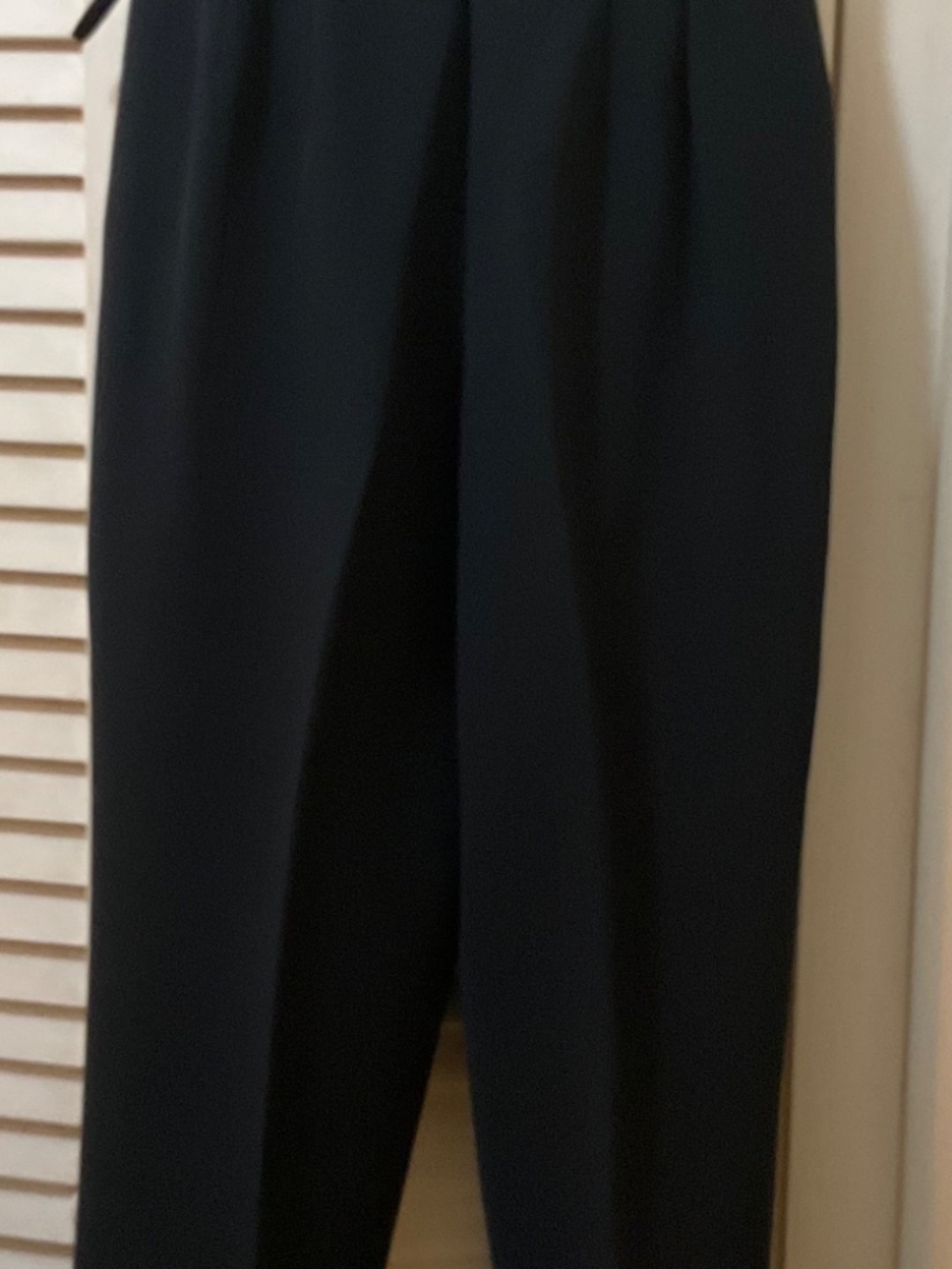 Bill Blass navy pants suit size 10 vintage - Picture 4 of 5